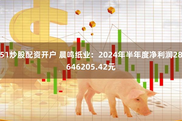 51炒股配资开户 晨鸣纸业：2024年半年度净利润28646205.42元